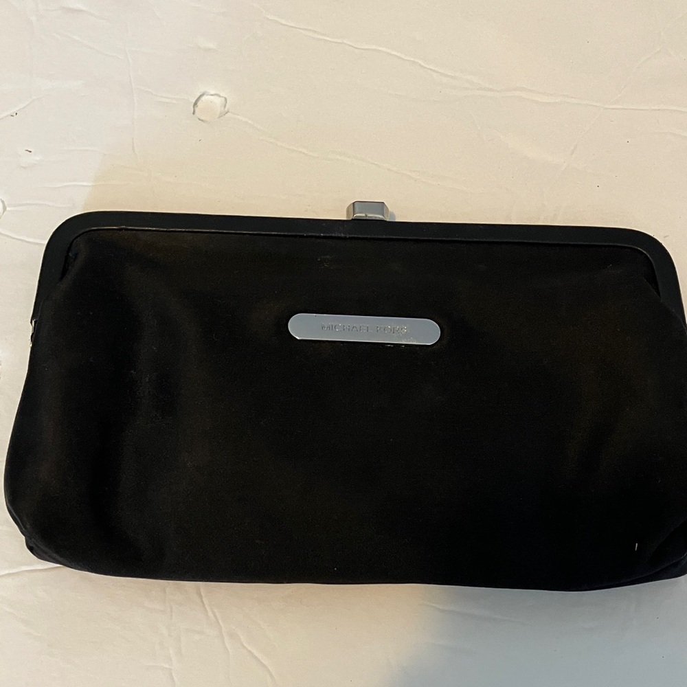 Michael Kors black clutch